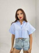 6882 BLUZ-SAN DİEGO ÇİZGİLİ resmi